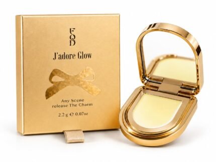 Solid Perfume for Women, Alcohol-Free Fruity Floral Fragrance, 0.07 oz