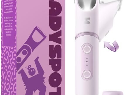 SpinDuo 2 in 1 Electric Bikini Trimmer for Women,180°Rotating Head