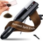 Split-Ender Pro 2 - Original Professional Beauty Tool - Cordless Split End Hair Trimmer for Damaged, Dry, Brittle, Frizzy, Curly or Straight Hair (Black)