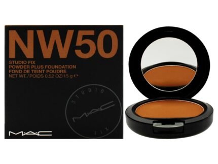 Studio Fix Powder Plus Foundation – NW50 by MAC for Women – 0.52 oz Foundation
