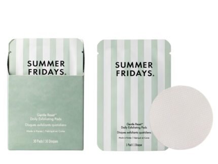 Summer Fridays Gentle Reset Daily Exfoliating Toner Pads (30 Ct)