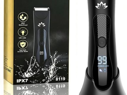 Suttik Manscape Body & Ball Trimmer for Men, Electric Razor Pubic Shaver