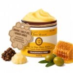 Sweet Bee Naturals Organic Honey Bee Balm for Face & Body Moisturizer, 2 oz