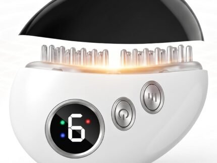 TMJ Relief Products Jaw & Face Massager – 3-in-1 Electric TMJ Massage Tool with Heat & Vibration – Microcurrent Jaw Massager for Clenching Discomfort, Neck Stiffness & Facial Relaxation