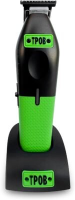 TPOB Play Professional Barber Hair Trimmer for Men 7000 RPM (Black + Green)