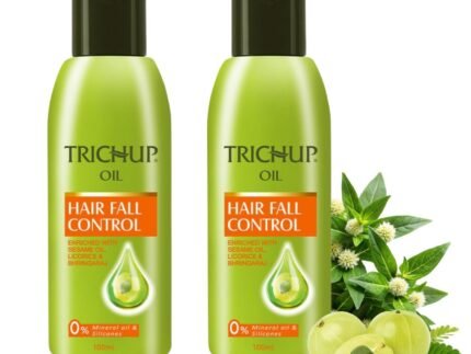 TRICHUP Ayurvedic Hair Oil with Amla, Bhringraj & Neem, Pack of 2