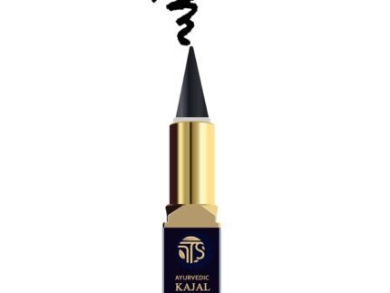 Tatsat Ayurvedic Herbal Kajal – Natural, Lead-Free & Chemical-Free Eye Care, Soothing Formula with Triphala, Chakshushya Herbs and Castor Oil, Hypoallergenic Kajal for Everyday Use