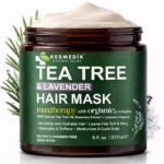 Tea Tree Oil Hair Mask Conditioner, Refreshes Scalp, Sulfate-Free 237mL