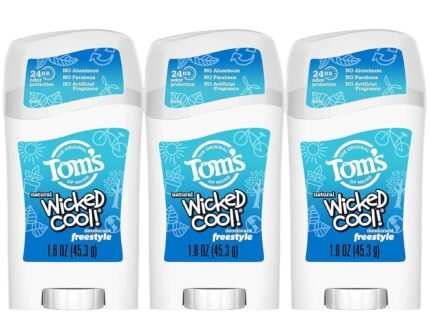 Tom’s of Maine Freestyle Wicked Cool! Natural Deodorant, 1.6 oz (3 Pack)
