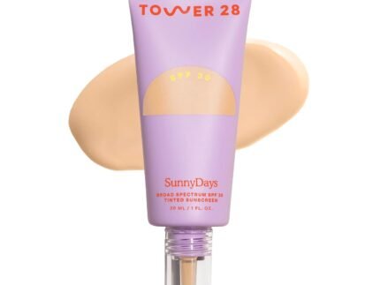 Tower 28 Foundation with SPF 30, SunnyDays Tinted Sunscreen, 15 (1 oz)