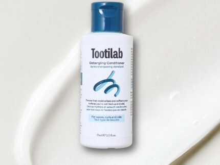 Travel Size Detangling Conditioner for Curly, Wavy & Coily Hair — 75ml Rinse-Out Conditioner with Fresh Calming Fragrance — Extreme Slip Protein-Free Formula — Recycled Ocean-Bound Packaging