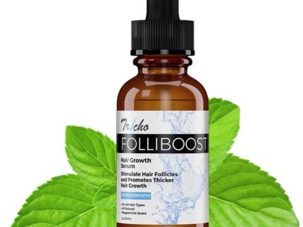 Tricho Labs Folliboost Hair Growth Serum with Biotin & Peppermint, 2 oz