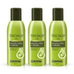 Trichup Herbal Hair Oil for Healthy Long & Strong Hair | Ayurvedic Hair & Scalp Nourishing Oil with Herbal Ingredients Helps Reduce Hair Breakage | For Women & Men | 200 mL (Pack of 3)