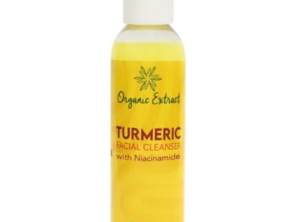 Turmeric Facial wash- 4 fl oz / 118 ml - Gentle Face wash for Dull, Acne Prone Skin - Exfoliating, Daily Facial wash for Age Spots, Sun Damage - with Niacinamide