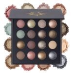UCANBE Baked Eyeshadow Makeup Palette with Hidden Gems, 16 Colors Nude Eye Shadow with Matte Glitter Metallic Shimmer, Highly Pigmented Long Lasting Make Up Pallet