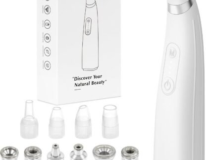 UNOISETION Diamond Microdermabrasion Machine, Portable Blackhead Remover Pore Vacuum, Dermabrasion Facial Machine for Exfoliation & Blackhead Removal
