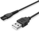 USB Charger Cord Cable Fit for MANSCAPED Lawn Mower 3.0/2.0 Electric Trimmer Shaver Razor