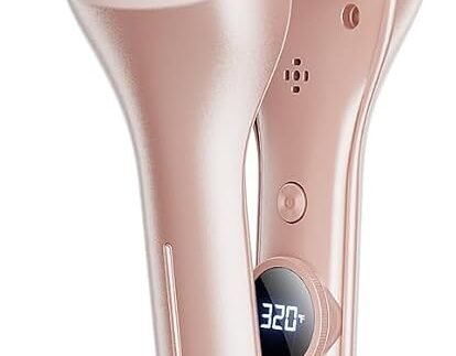 Ukey Crimper Hair Tool Hair Waver, Dual Voltage, Ionic Reduces Frizz