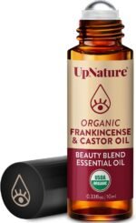 UpNature Beauty Castor Oil Roll On Eye Roller – Roller Ball for Face, Eyes
