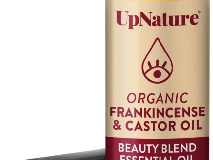 UpNature Beauty Castor Oil Roll On Eye Roller – Roller Ball for Face, Eyes