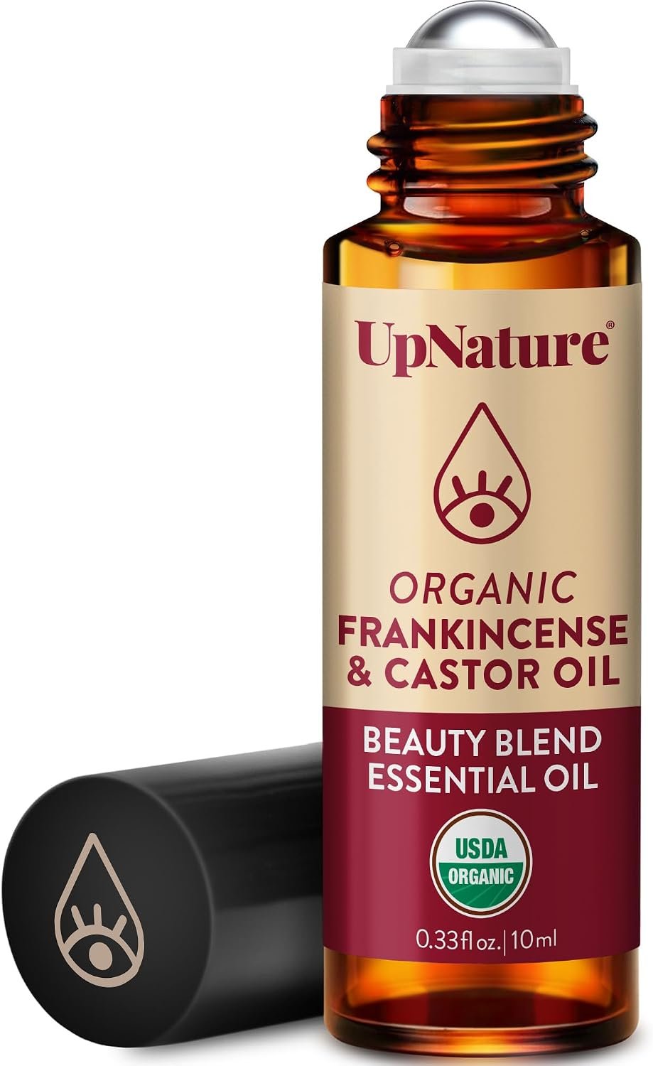 UpNature Beauty Castor Oil Roll On Eye Roller – Roller Ball for Face, Eyes UpNature Beauty Castor Oil Roll On Eye Roller – Roller Ball for Face, Eyes