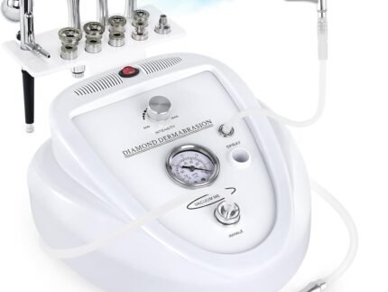 Upgraded 2 IN1 Diamond Microdermabrasion Machine, Beauty Star Professional Diamond Dermabrasion Facial Devices System at Home, Face Pore Cleansing Tool(65-68cmHg Vcuum Suction)