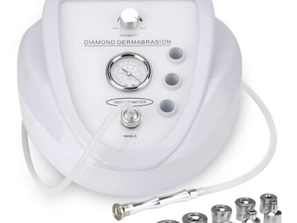 Upgraded Diamond Microdermabrasion Machine, Mcwdoit 65-68cmHg Suction Power Professional Dermabrasion for Skin Peeling Rejuvenation Lifting Tightening Beauty Device