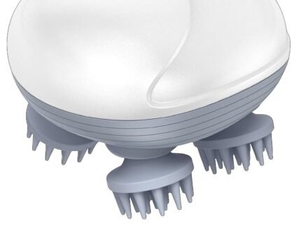 Upgraded Electric Scalp Massager, Handheld Cat Dog Head Massager