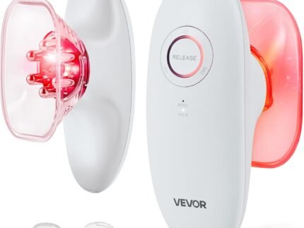 VEVOR Body Sculpting Machine, 3-in-1 Electric Cellulite Massager with 3 Adjustable Functional Modes, Skin Tightening Cupping Therapy Tool with 60 Min Wireless Use, for Back, Belly, Waist, Arms, Legs