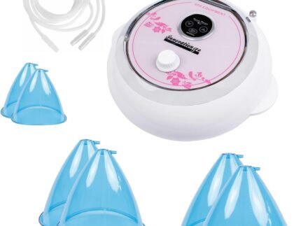 Vacuum Therapy Machine, Cupping Therapy Sets, Multifunctional Cupping Scraping Massager, Body Shape Massage Machine with 3 Pairs Cups for Home Salon Use
