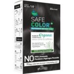 Vegetal Permanent Hair Dye Soft Black 70ml (2.4 Oz) Safe Gel Hair Color