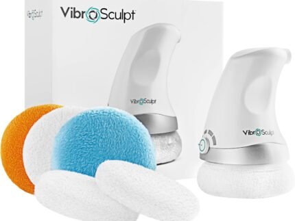 Vibro Sculpt 1.0 Body Sculpting Massager with 5 Pro Pads