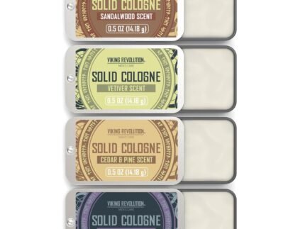 Viking Revolution Solid Cologne Set – Variety 1-0.5 oz (4 Pack)