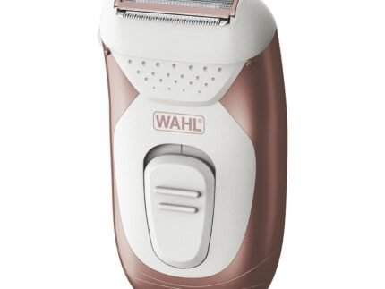 Wahl Smooth Confidence Ladies Waterproof Cordless Battery Shaver for Legs, Bikini Line, and Armpits – Model 7067