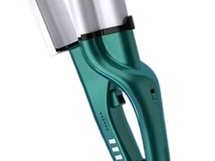 Water Wave Hair Curling Iron 28mm Deep Wave Hair Curler Electric Hair Curler Styling Tool Heater Crimper Curler Corn(Green,US)