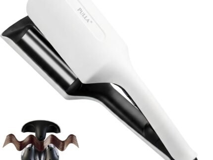 Wave Hair Crimper Waver, 1.25 Inch Ionic Beach Waves Hair Curler