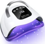 Wisdompark 320W UV LED Nail Lamp, Professional Nail Dryer for Gel Polish