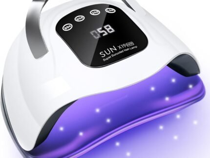 Wisdompark 320W UV LED Nail Lamp, Professional Nail Dryer for Gel Polish