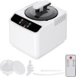 X-Vcak Portable Sauna Steam Machine with Remote Control, 3L 1000W Upgraded Sauna Steamer Generator, 12 Levels Fast Heating Home Spa Unit