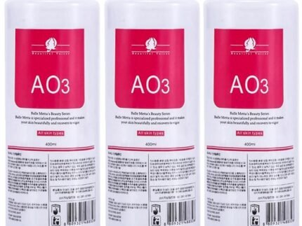 YMEYFAN Hydrate Face Solution AO3 for Facial Machine Professional, AS1 SA2 AO3 Aqua Peeling Solution Hydrate Serums for Facial Cleansing, Face Skin Care, Hydrating, Exfoliate (400ml/3Pcs)