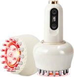 Yuonry Lymphatic Drainage Massager & Anti Cellulite Massage Tool, Helps Reduce Stretch Marks & Cellulite, for Legs, Arms & Belly, Body Sculpting Machine with Microcurrent, Light, Heat & Vibration