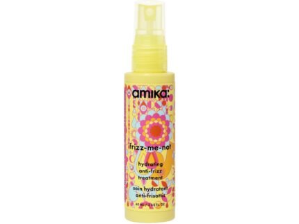amika frizz-me-not hydrating anti-frizz treatment, 60ml | lightweight hydrating spray for medium to thick coarse hair types 2a-4c, humidity + heat protection, smooth frizz for up to 72 hours