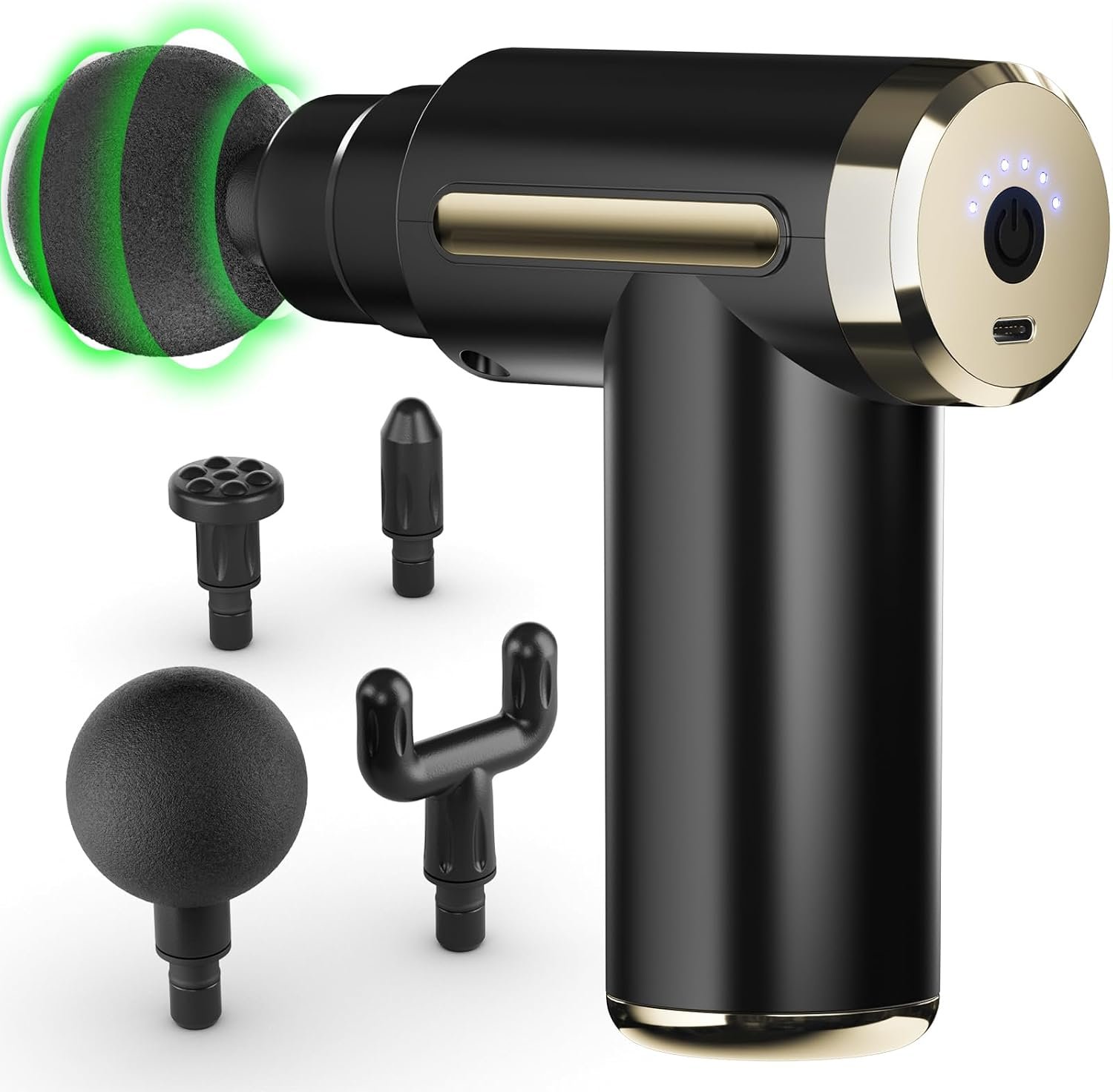 cotsoco Massage Gun Deep Tissue for Pain Relief with 4 Massage Heads & 6 Speeds, Electric Mini Handheld Body Massager for Any Pain Relief, Best Gifts for Men and Mom cotsoco Massage Gun Deep Tissue for Pain Relief with 4 Massage Heads & 6 Speeds, Electric Mini Handheld Body Massager for Any Pain Relief, Best Gifts for Men and Mom