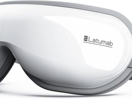 latumab Eye Massager with Heat & Bluetooth Music, FSA Eligible HSA