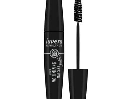 lavera Intense Volumizing Mascara -Black - natural cosmetics - jojoba oil & Plant-based keratin - Vegan - no silicones - free from mineral oil - free from microplastics - 0.44 Fl Oz