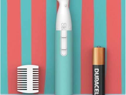 palmperfect Face Razor for Women, Twin-Blade Hair Trimmer, Battery Included