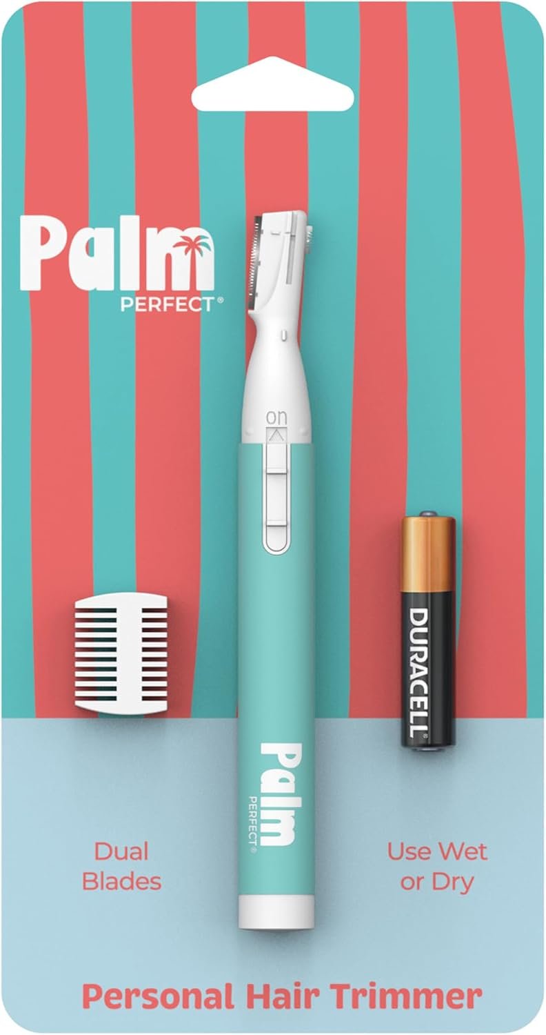 palmperfect Face Razor for Women, Twin-Blade Hair Trimmer, Battery Included palmperfect Face Razor for Women, Twin-Blade Hair Trimmer, Battery Included