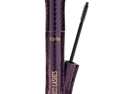 tarte lights, camera, lashes 4-in-1 mascara – Volume, Length, Curl & Conditioning for Fuller Looking Lashes, Smudge-Proof, Flake-Free, Longwear, Vegan & Cruelty Free
