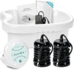 veicomtech Ionic Foot Bath Detox Machine with Basin, Ion Foot Detox Spa