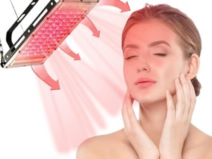 100W Red Light Therapy for Body, Face, Elite Grade LED Red Infrared Light Panel with Near-Infrared Light 660nm with 144 Beads, High Power Red Light Therapy Device at Home Ideal for Gifts (IP66)